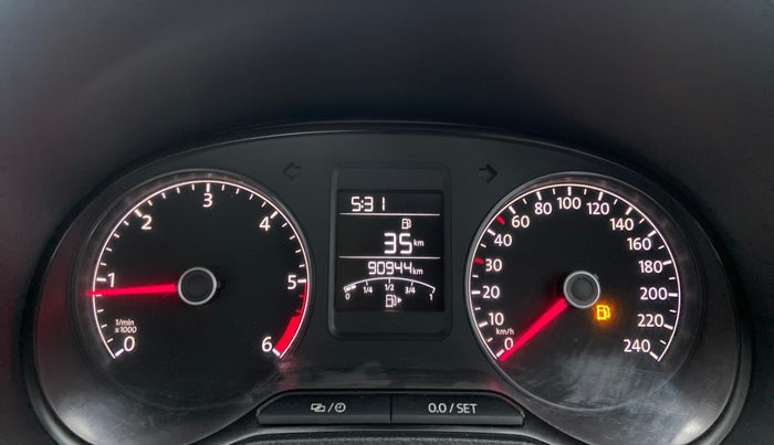 2018 Volkswagen Ameo HIGHLINE1.5L, Diesel, Manual, 90,944 km, Odometer Image