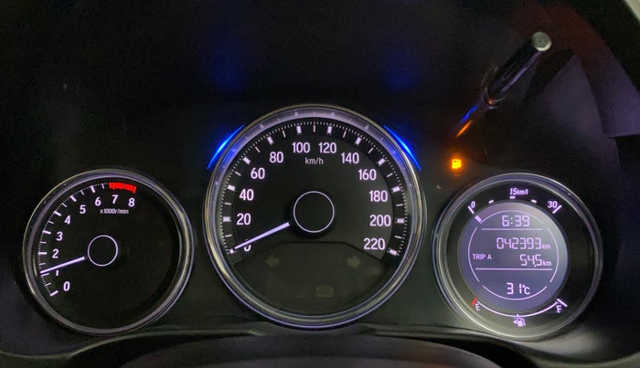 2019 Honda City 1.5L I-VTEC ZX, Petrol, Manual, 42,340 km, Odometer Image