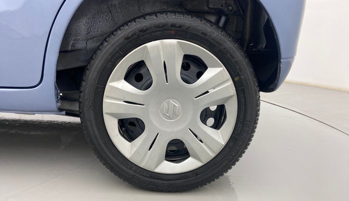 2013 Maruti Wagon R 1.0 VXI, Petrol, Manual, 54,959 km, Left Rear Wheel