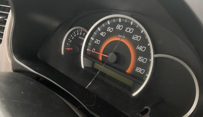 2013 Maruti Wagon R 1.0 VXI, Petrol, Manual, 54,959 km, Instrument cluster - Glass has scratches