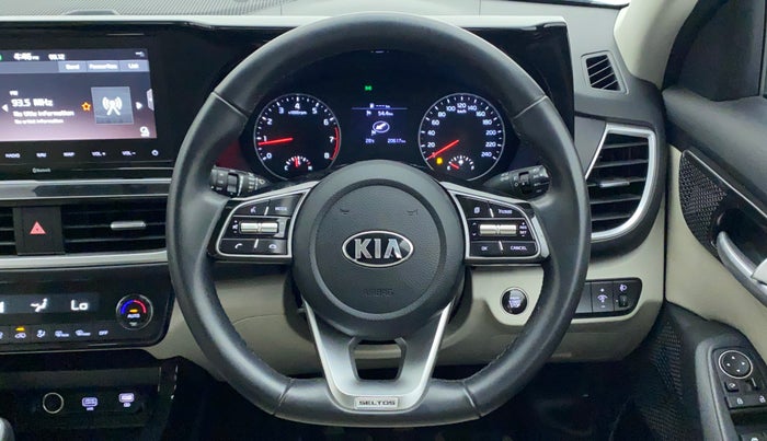 2020 KIA SELTOS HTX 1.5 PETROL, Petrol, Manual, 20,617 km, Steering Wheel Close Up