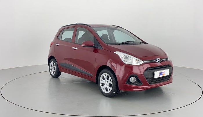 2014 Hyundai Grand i10 SPORTZ 1.2 KAPPA VTVT, Petrol, Manual, 47,090 km, Right Front Diagonal