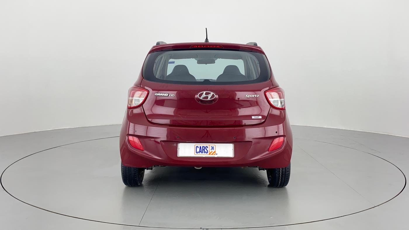 2014 Hyundai Grand i10 SPORTZ 1.2 KAPPA VTVT, Petrol, Manual, 47,090 km, Back/Rear