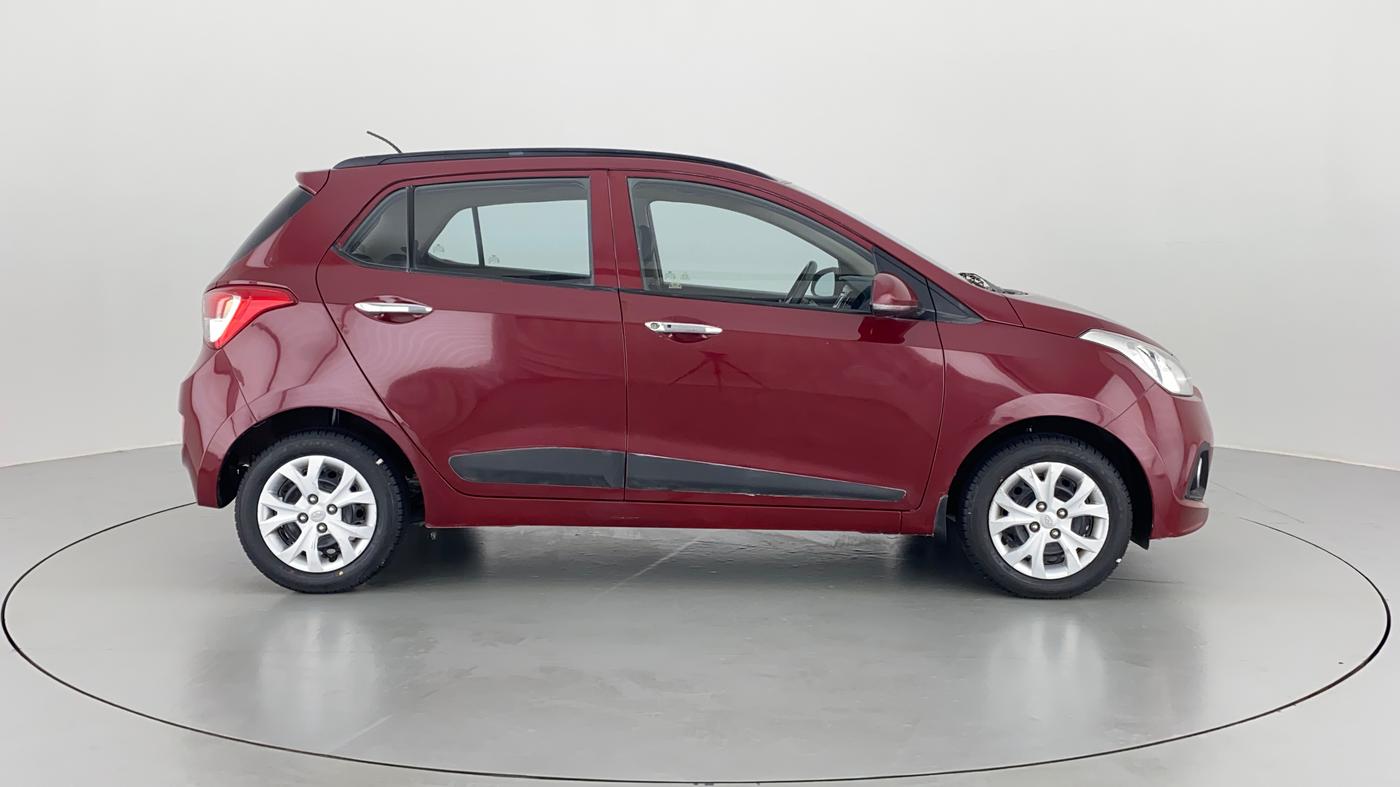 2014 Hyundai Grand i10 SPORTZ 1.2 KAPPA VTVT, Petrol, Manual, 47,090 km, Right Side View