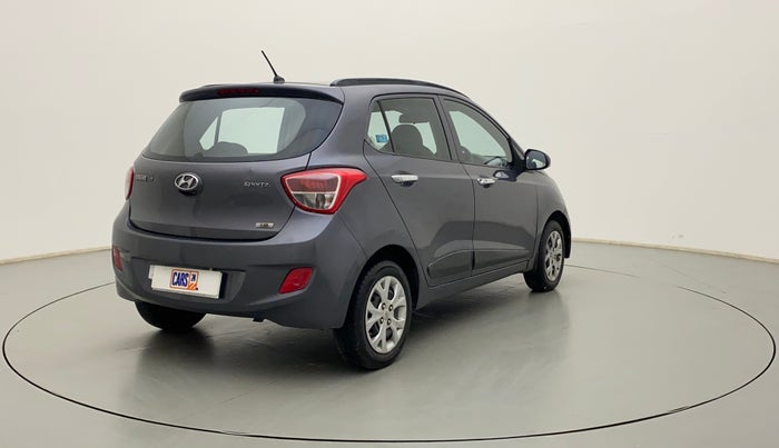 2013 Hyundai Grand i10 SPORTZ 1.2 KAPPA VTVT, Petrol, Manual, 79,284 km, Right Back Diagonal