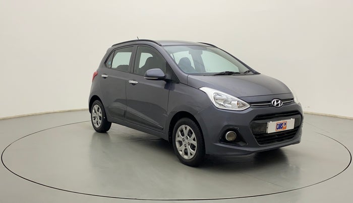 2013 Hyundai Grand i10 SPORTZ 1.2 KAPPA VTVT, Petrol, Manual, 79,284 km, Right Front Diagonal