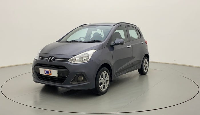 2013 Hyundai Grand i10 SPORTZ 1.2 KAPPA VTVT, Petrol, Manual, 79,284 km, Left Front Diagonal