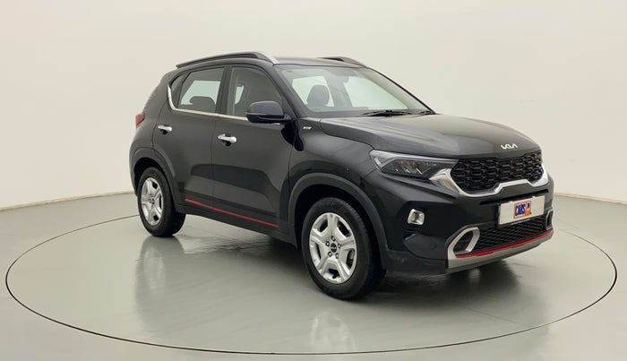 2022 KIA SONET HTK PLUS 1.0 IMT, Petrol, Manual, 13,165 km, Right Front Diagonal