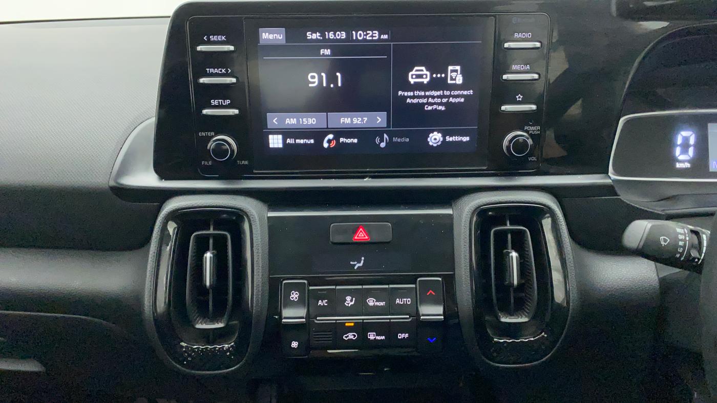 2022 KIA SONET HTK PLUS 1.0 IMT, Petrol, Manual, 13,165 km, Air Conditioner