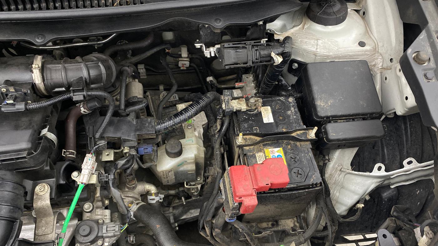 2024 Maruti FRONX DELTA PLUS 1.2L AGS, Petrol, Automatic, 19,672 km, Engine View - Left
