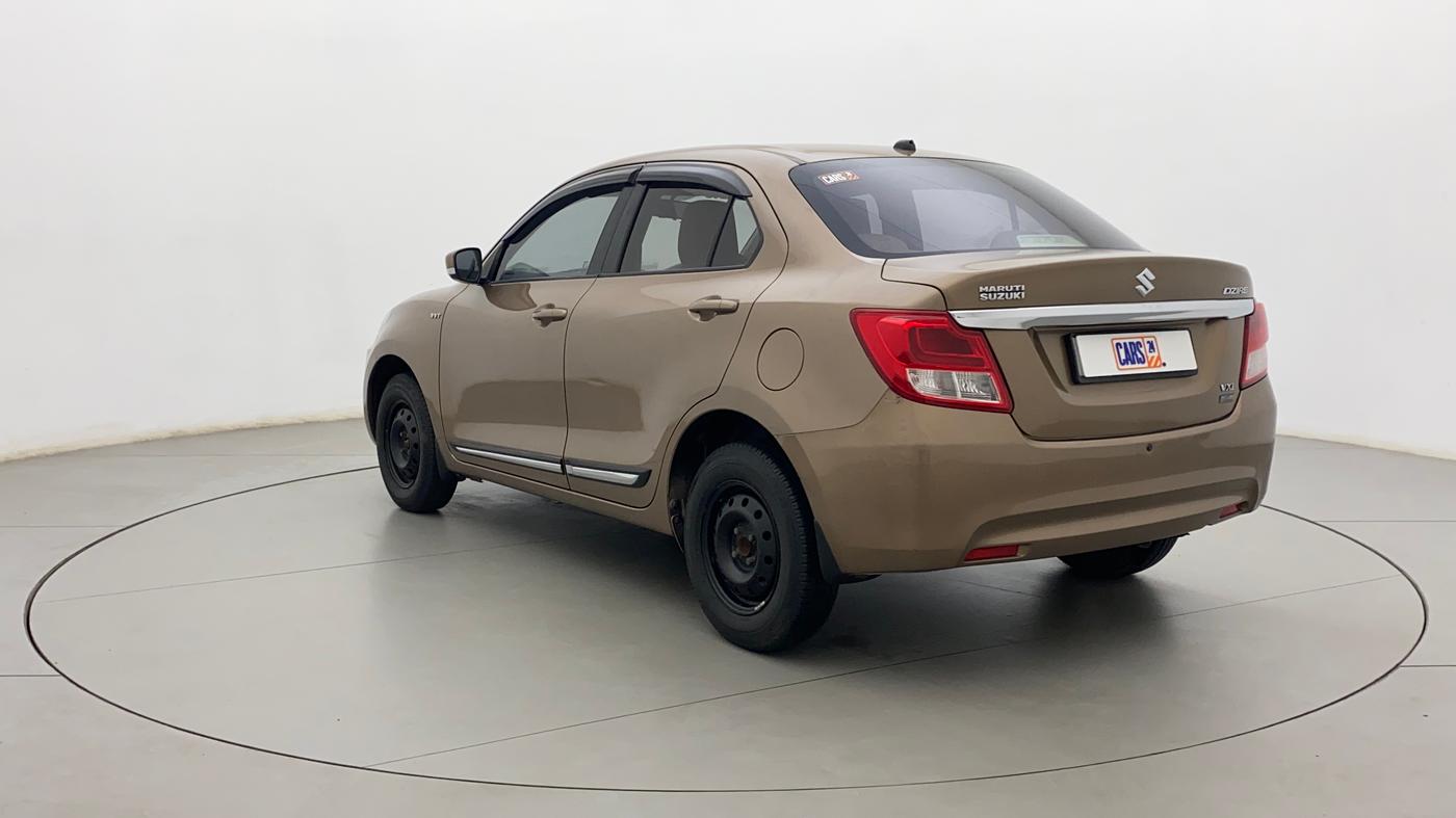 2017 Maruti Dzire VXI AMT, Petrol, Automatic, 42,759 km, Left Back Diagonal