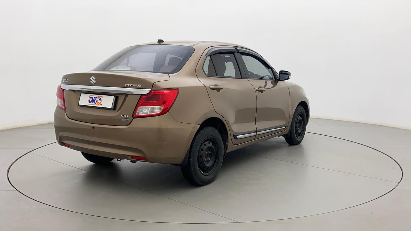2017 Maruti Dzire VXI AMT, Petrol, Automatic, 42,759 km, Right Back Diagonal