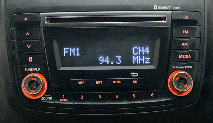 2017 Maruti Dzire VXI AMT, Petrol, Automatic, 42,759 km, Infotainment System