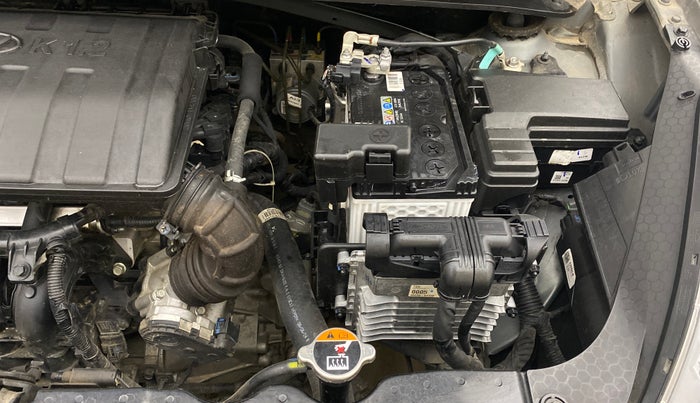 2024 Hyundai GRAND I10 NIOS ASTA AMT 1.2 KAPPA VTVT, Petrol, Automatic, 12,633 km, Engine View - Left