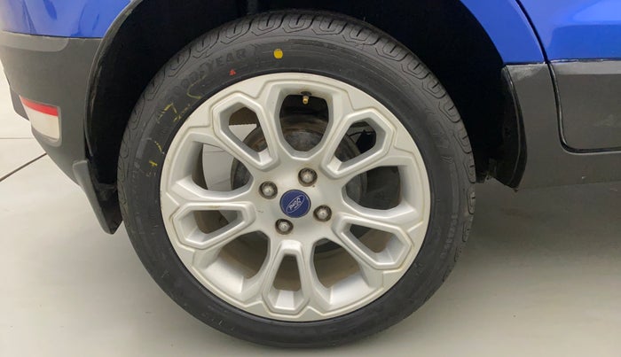 2018 Ford Ecosport TITANIUM + 1.5L PETROL AT, Petrol, Automatic, 40,624 km, Right Rear Wheel