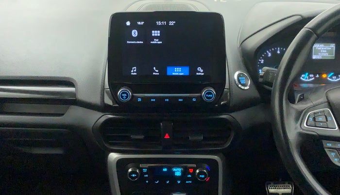 2018 Ford Ecosport TITANIUM + 1.5L PETROL AT, Petrol, Automatic, 40,624 km, Air Conditioner