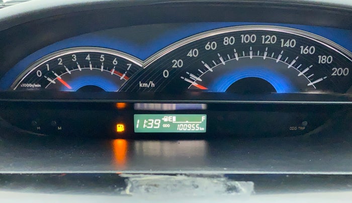 2015 Toyota Etios CROSS 1.2 G, Petrol, Manual, 1,01,154 km, Odometer Image