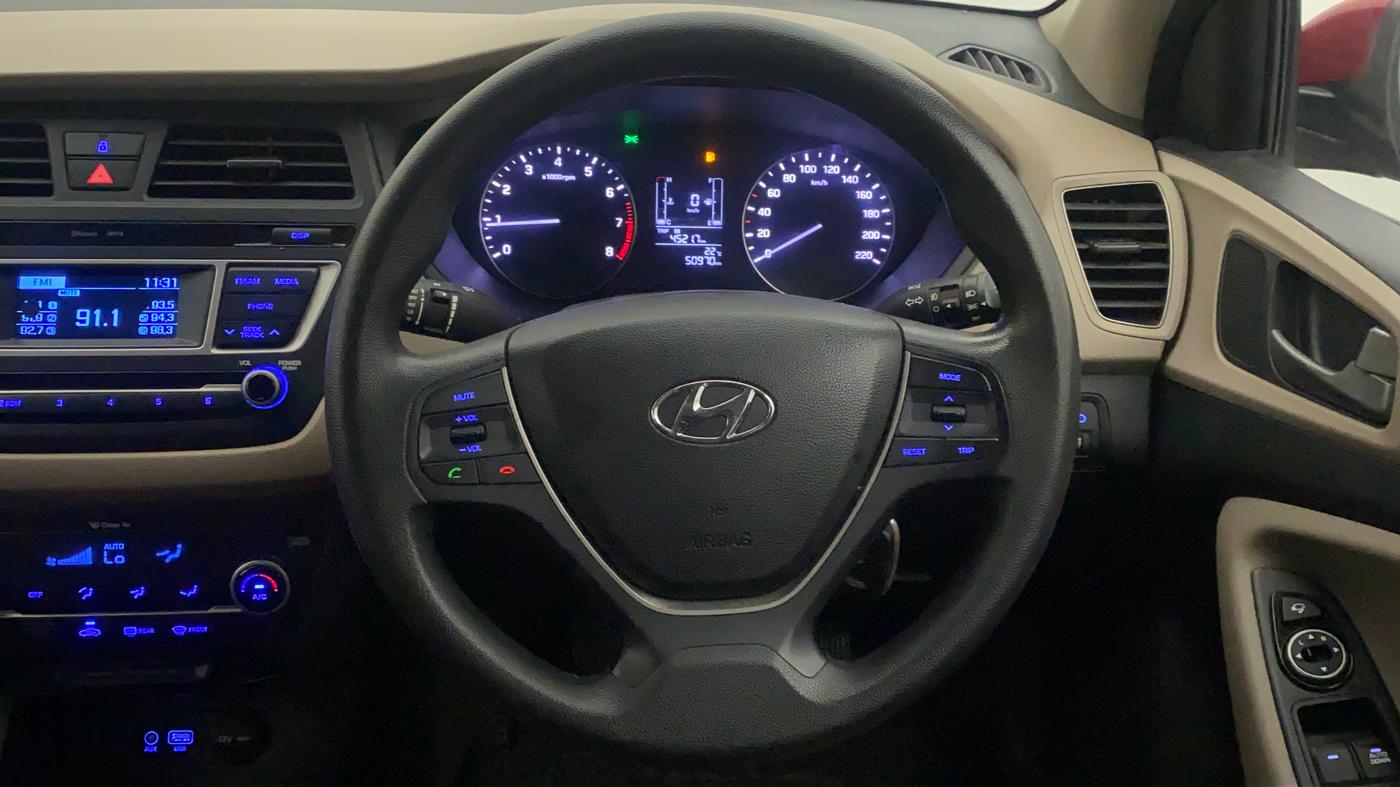 2016 Hyundai Elite i20 SPORTZ 1.2, Petrol, Manual, 50,865 km, Steering Wheel Close Up