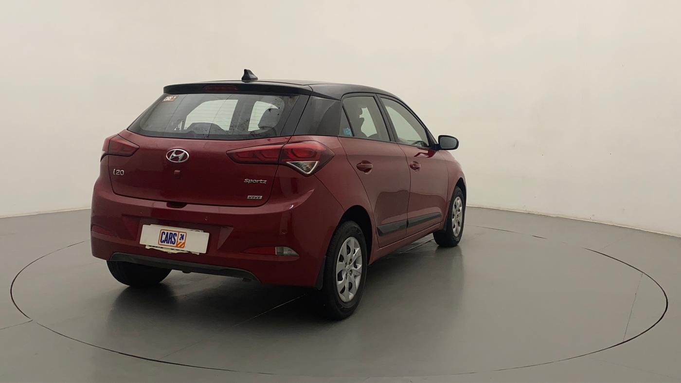 2016 Hyundai Elite i20 SPORTZ 1.2, Petrol, Manual, 50,865 km, Right Back Diagonal