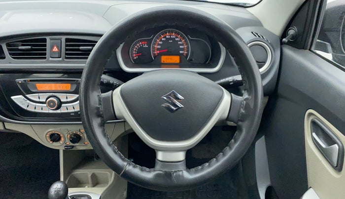 2018 Maruti Alto K10 VXI P, Petrol, Manual, 19,195 km, Steering Wheel Close Up