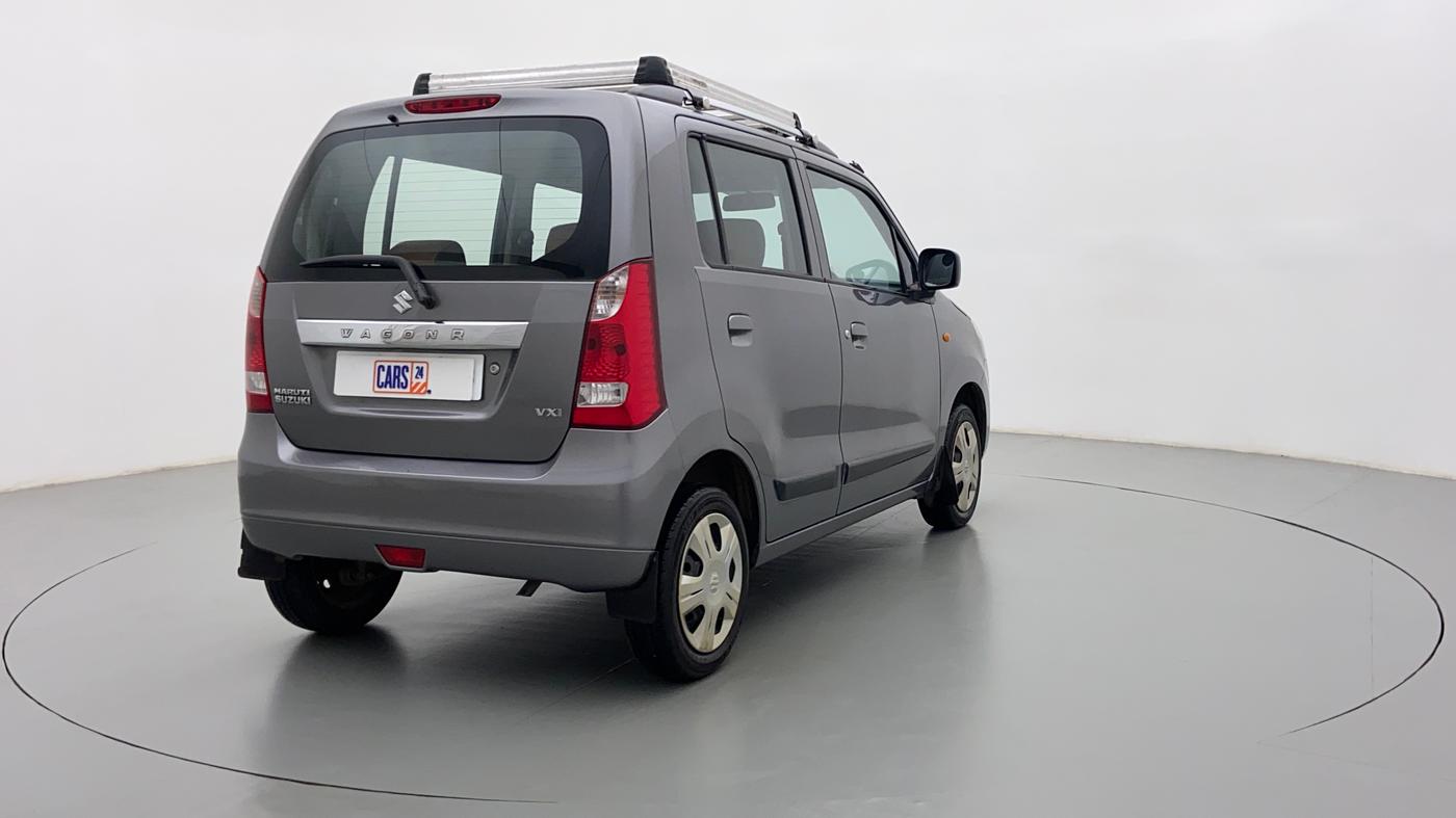 2011 Maruti Wagon R 1.0 VXI, Petrol, Manual, 86,708 km, Right Back Diagonal