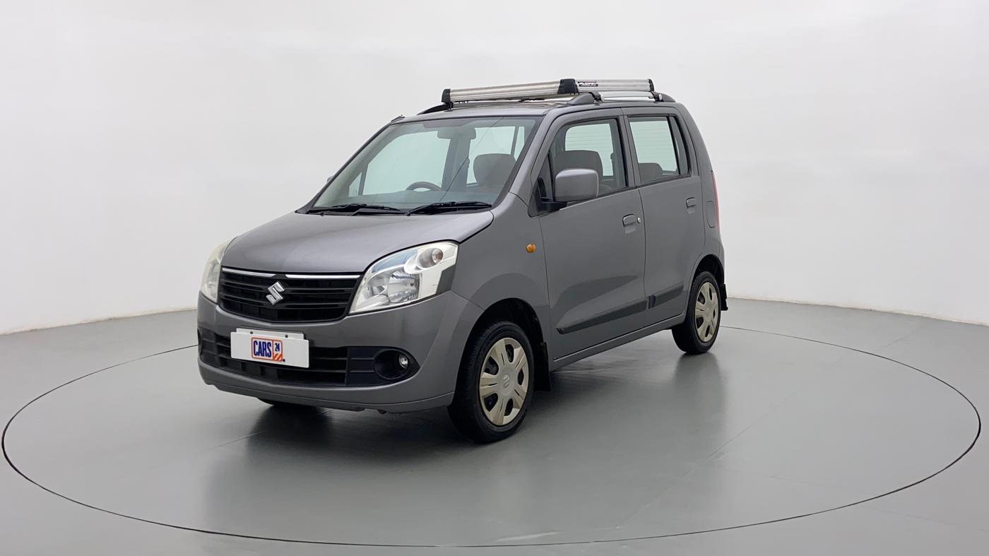 2011 Maruti Wagon R 1.0 VXI, Petrol, Manual, 86,708 km, Left Front Diagonal