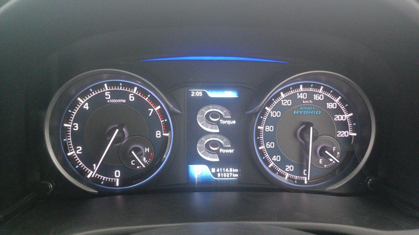 2020 Maruti XL6 ZETA AT, Petrol, Automatic, 91,026 km, Odometer Image