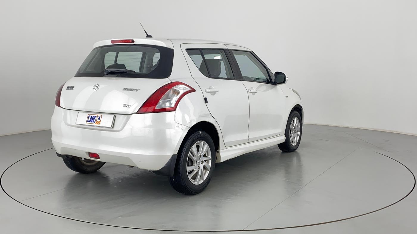 2014 Maruti Swift ZXI D, Petrol, Manual, 57,089 km, Right Back Diagonal