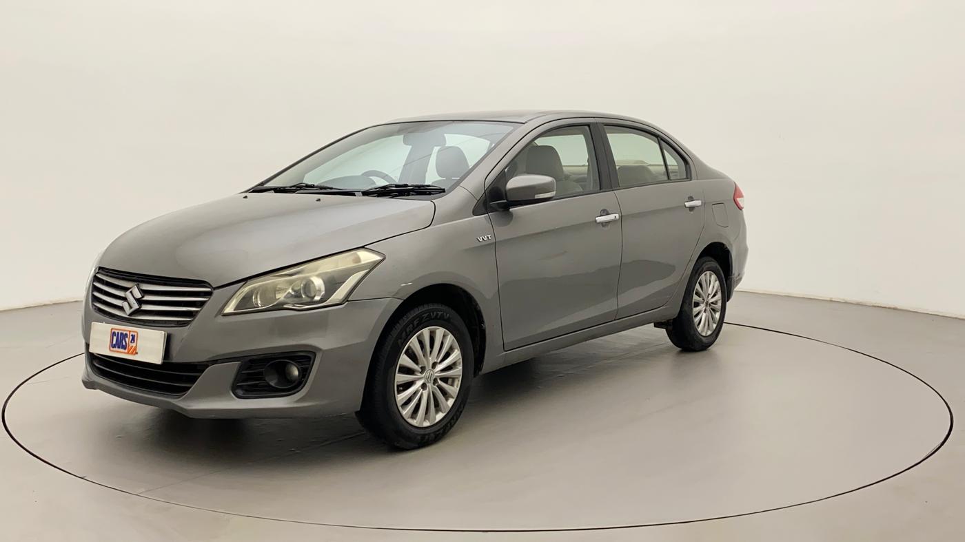 2016 Maruti Ciaz ZXI, Petrol, Manual, 1,07,298 km, Left Front Diagonal
