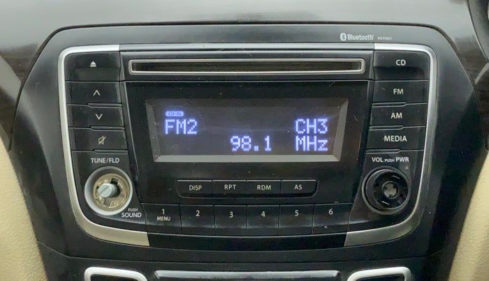 2016 Maruti Ciaz ZXI, Petrol, Manual, 1,07,298 km, Infotainment System
