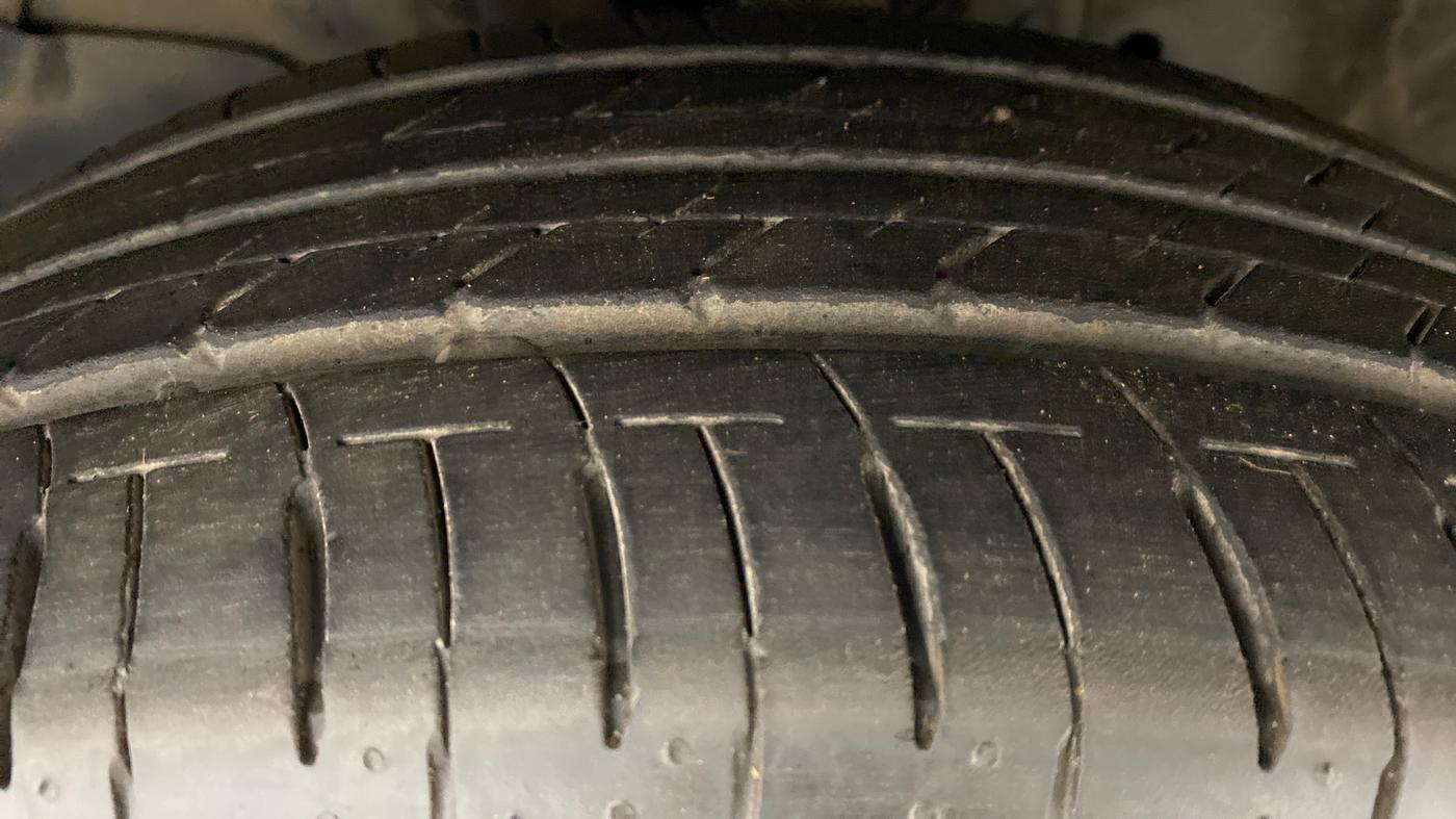 2021 Honda City ZX CVT, Petrol, Automatic, 7,739 km, Left Front Tyre Tread