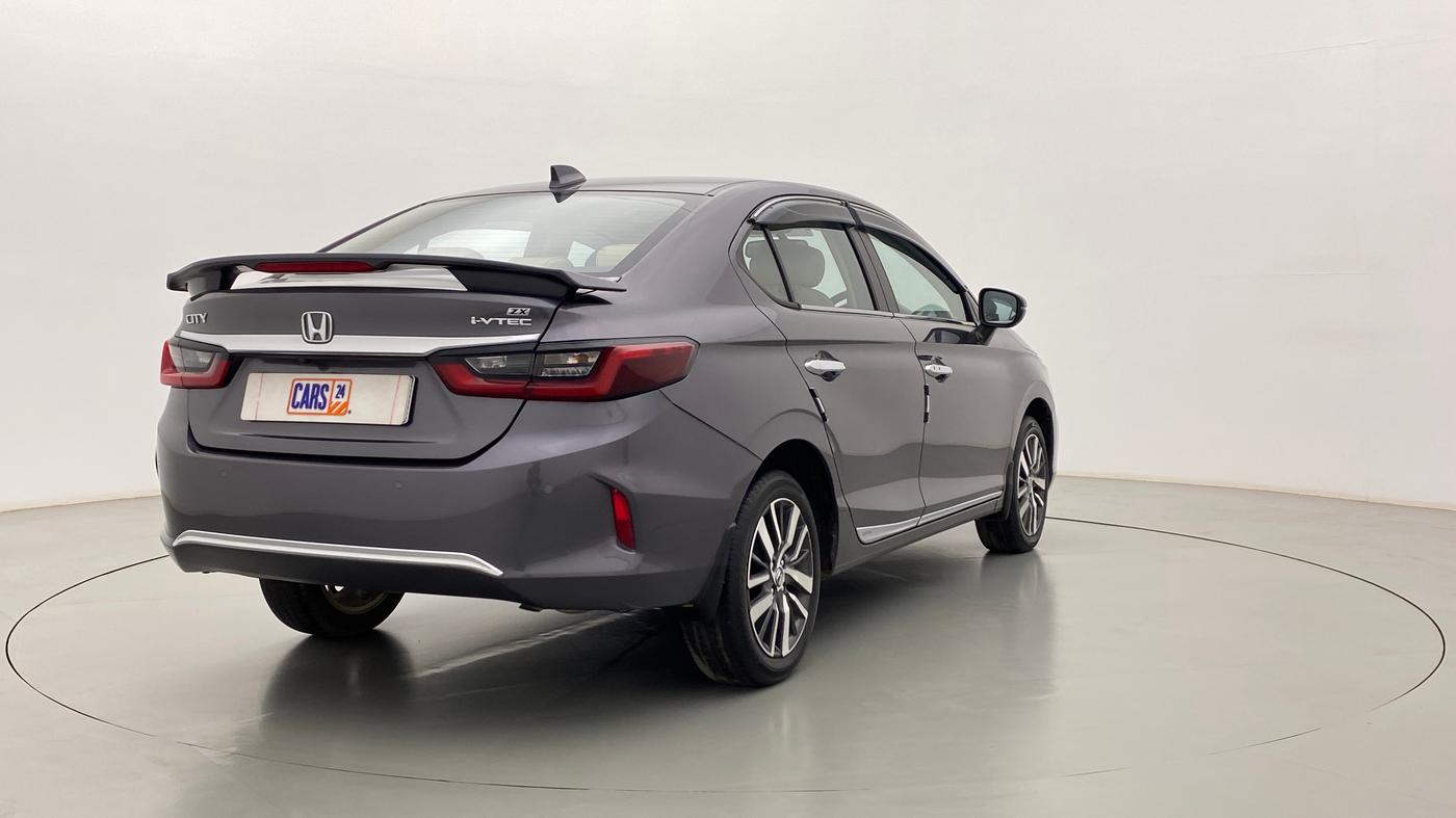 2021 Honda City ZX CVT, Petrol, Automatic, 7,739 km, Right Back Diagonal