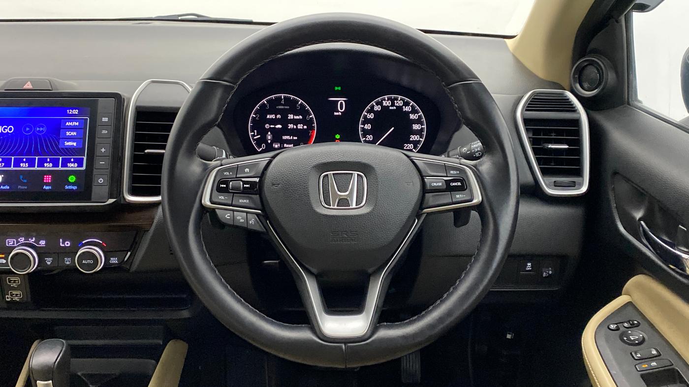 2021 Honda City ZX CVT, Petrol, Automatic, 7,739 km, Steering Wheel Close Up