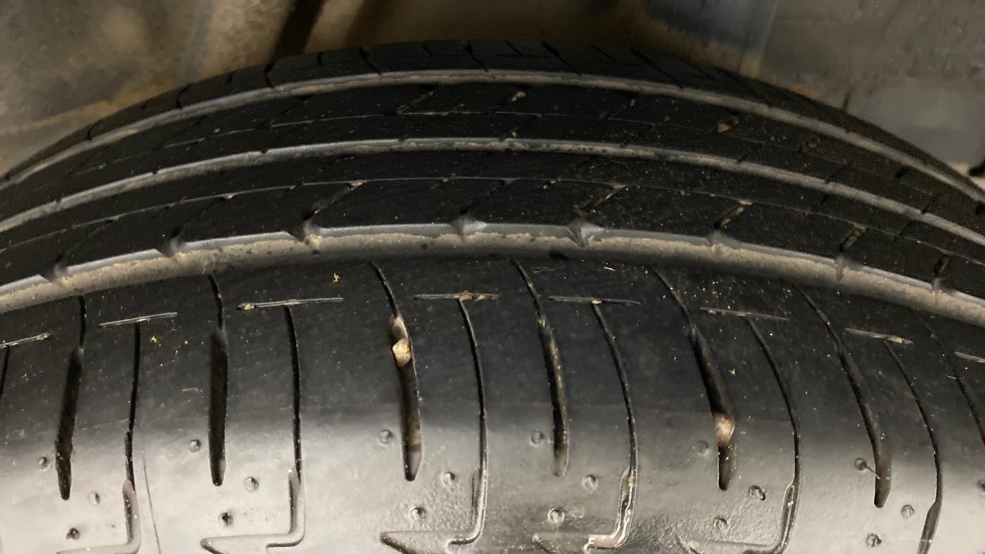 2021 Honda City ZX CVT, Petrol, Automatic, 7,739 km, Left Rear Tyre Tread