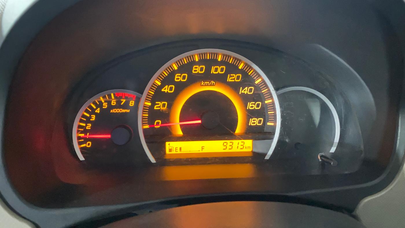 2016 Maruti Wagon R 1.0 VXI, Petrol, Manual, 9,308 km, Odometer Image