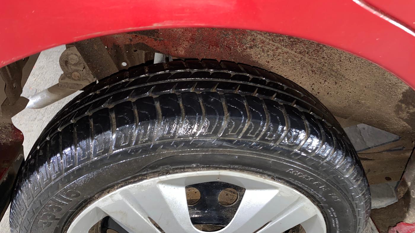 2016 Maruti Wagon R 1.0 VXI, Petrol, Manual, 9,308 km, Right Rear Tyre Tread