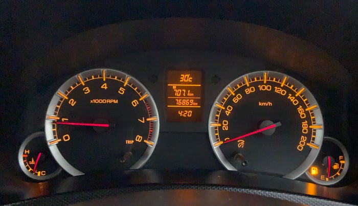 2012 Maruti Swift Dzire ZXI 1.2 BS IV, Petrol, Manual, 76,932 km, Odometer Image