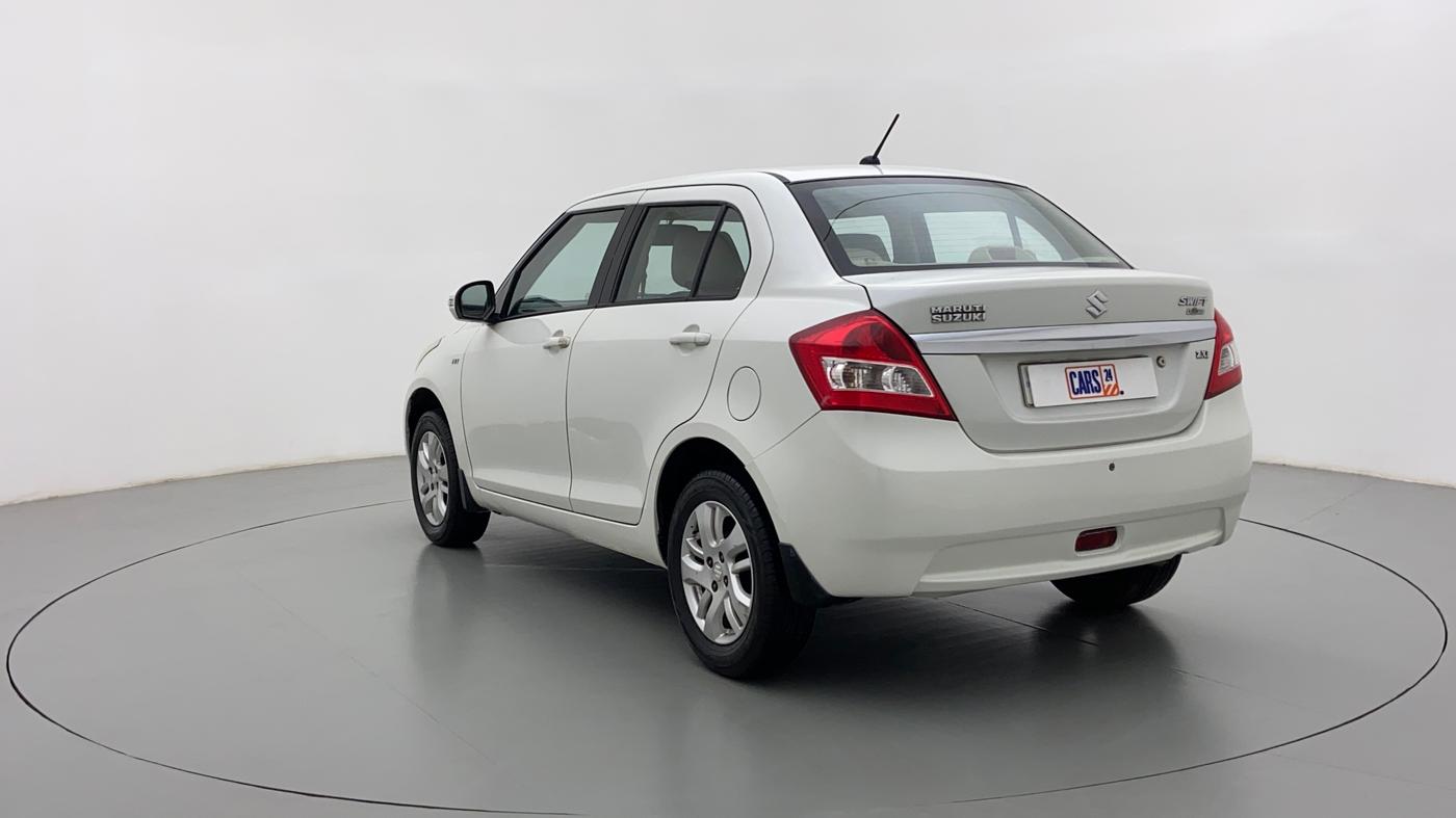 2012 Maruti Swift Dzire ZXI 1.2 BS IV, Petrol, Manual, 76,932 km, Left Back Diagonal
