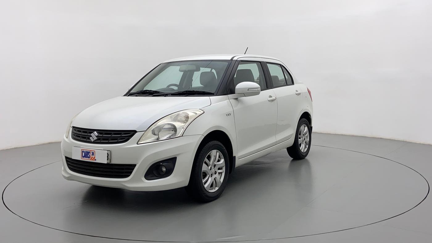 2012 Maruti Swift Dzire ZXI 1.2 BS IV, Petrol, Manual, 76,932 km, Left Front Diagonal