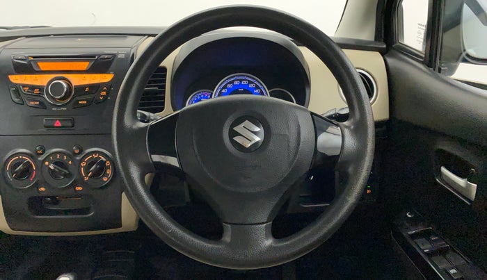 2017 Maruti Wagon R 1.0 VXI + (O) AMT, Petrol, Automatic, 29,785 km, Steering Wheel Close Up