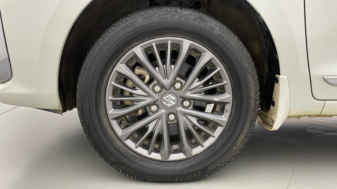 2020 Maruti Ertiga ZXI Plus SHVS, Petrol, Manual, 53,558 km, Left Front Wheel
