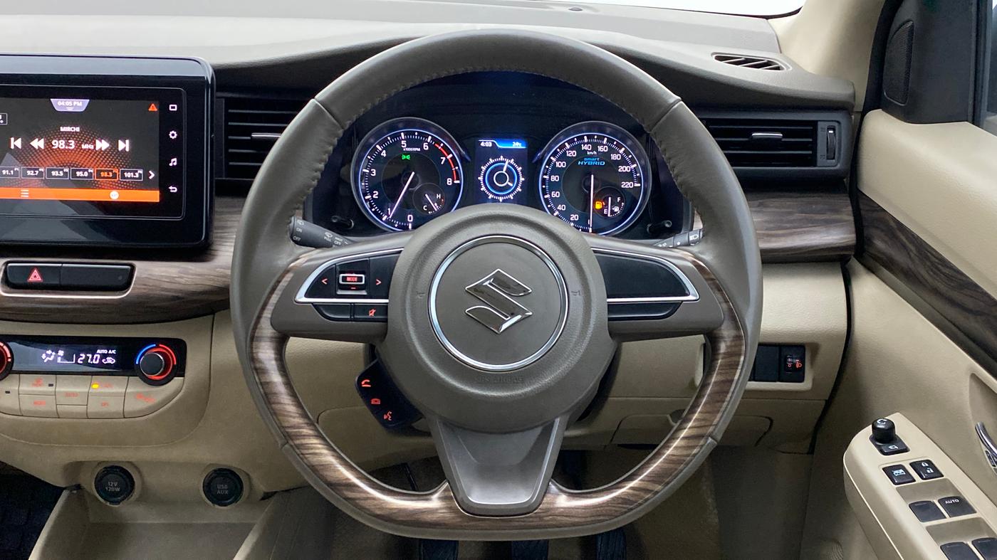 2020 Maruti Ertiga ZXI Plus SHVS, Petrol, Manual, 53,558 km, Steering Wheel Close Up