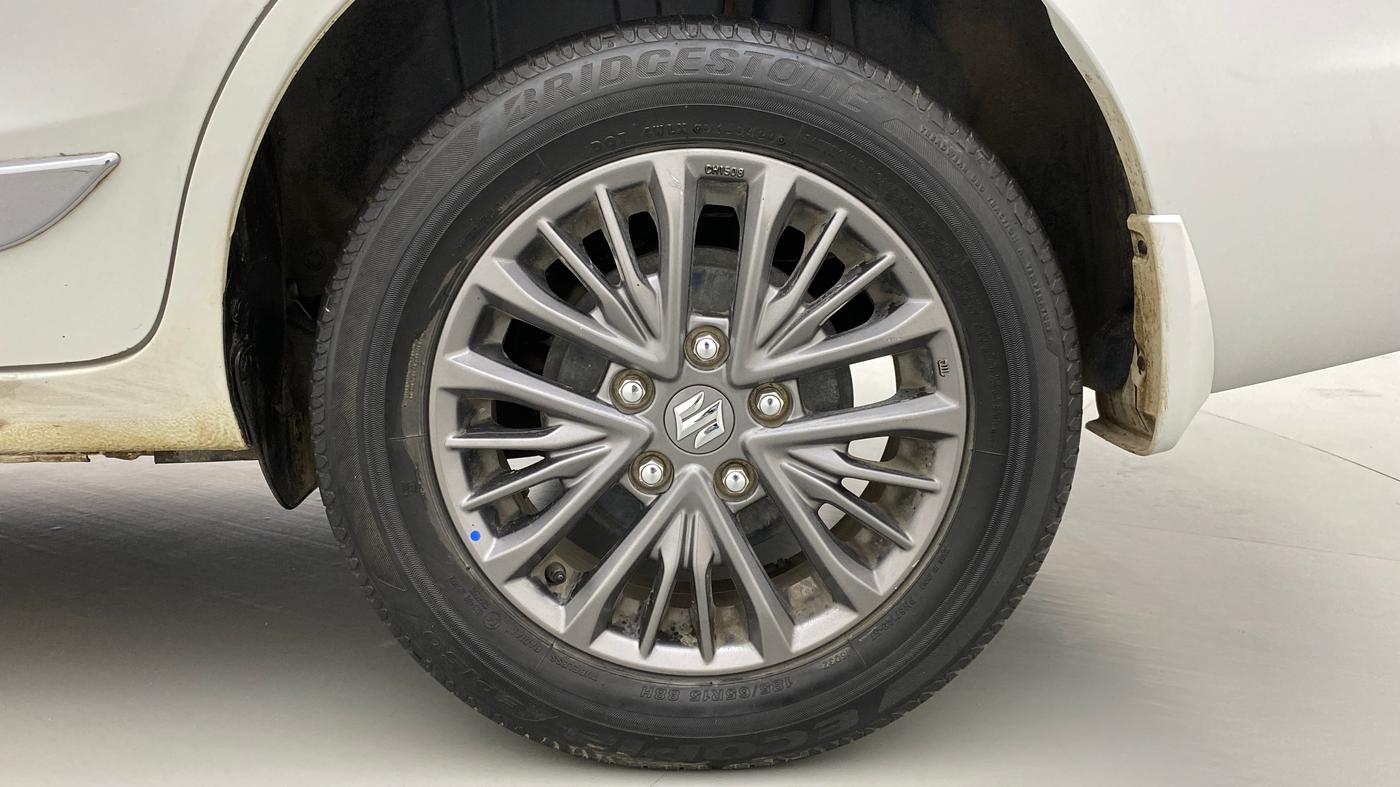 2020 Maruti Ertiga ZXI Plus SHVS, Petrol, Manual, 53,558 km, Left Rear Wheel
