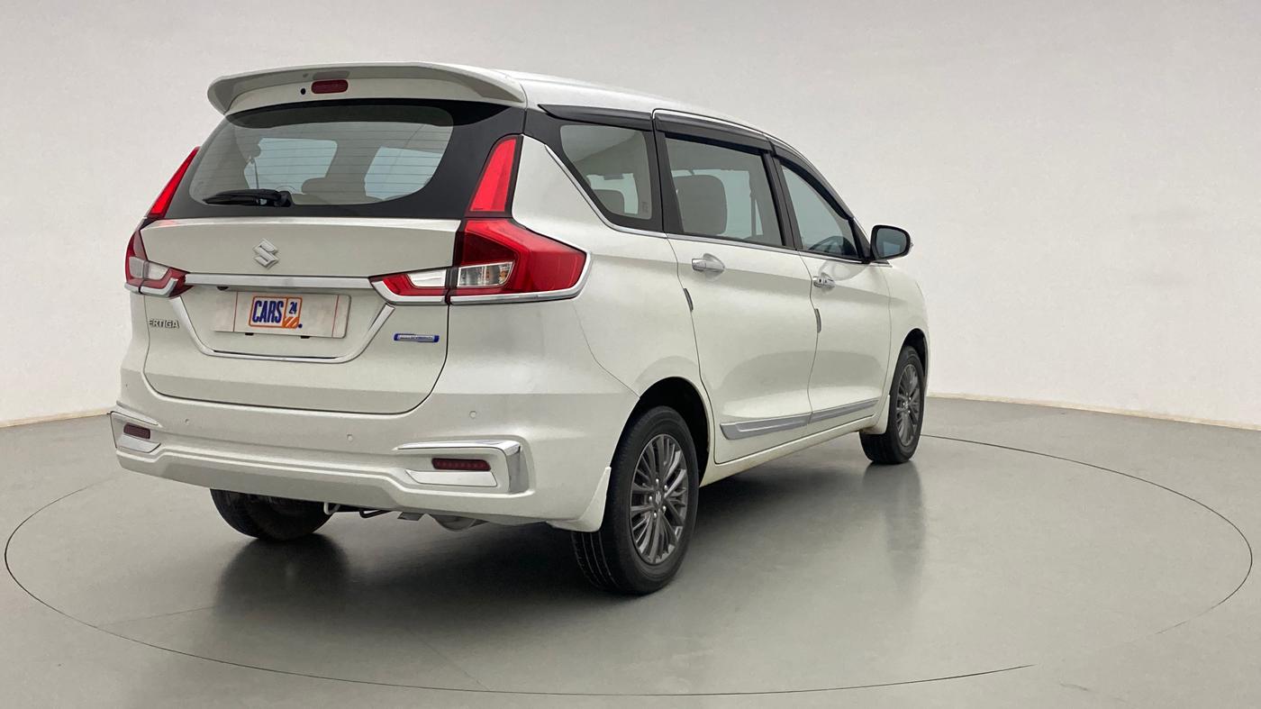 2020 Maruti Ertiga ZXI Plus SHVS, Petrol, Manual, 53,558 km, Right Back Diagonal