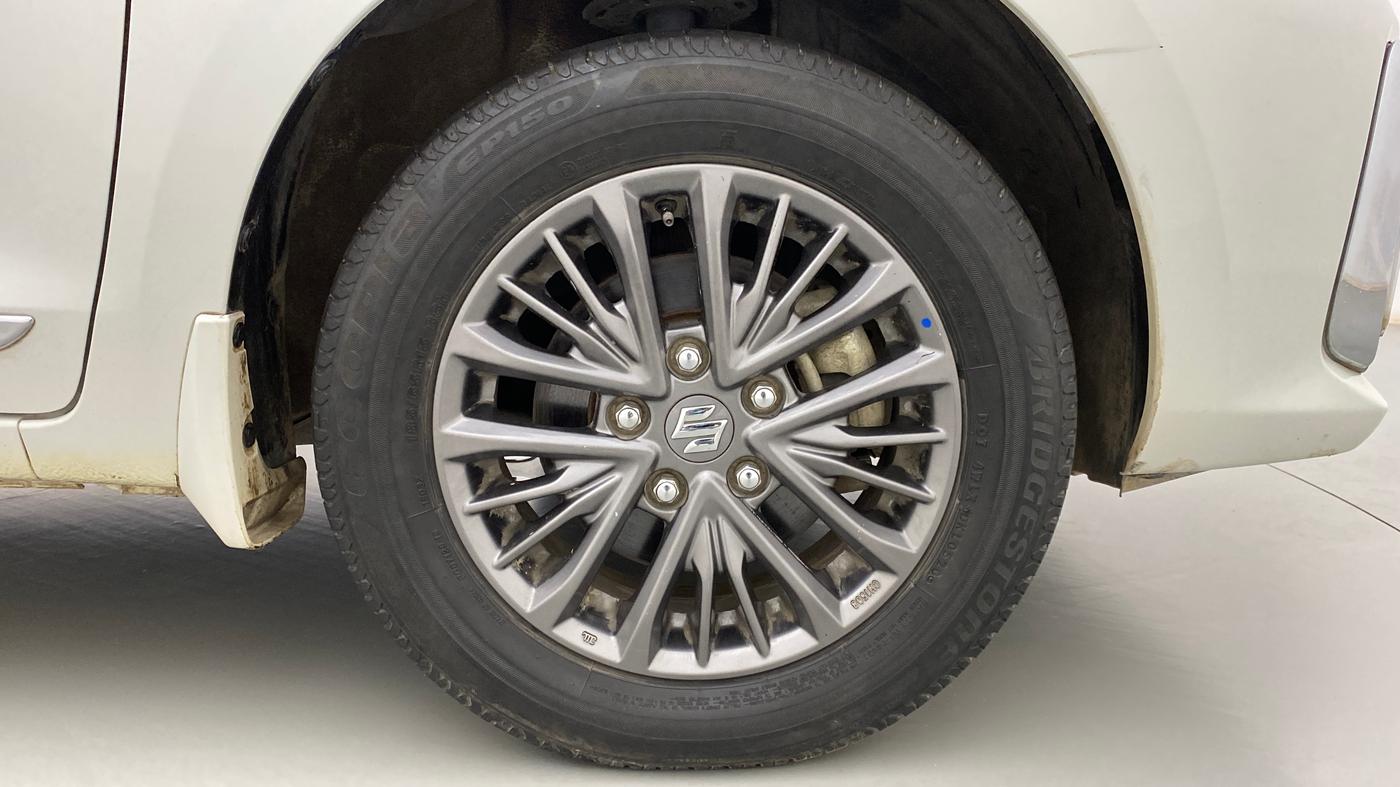 2020 Maruti Ertiga ZXI Plus SHVS, Petrol, Manual, 53,558 km, Right Front Wheel