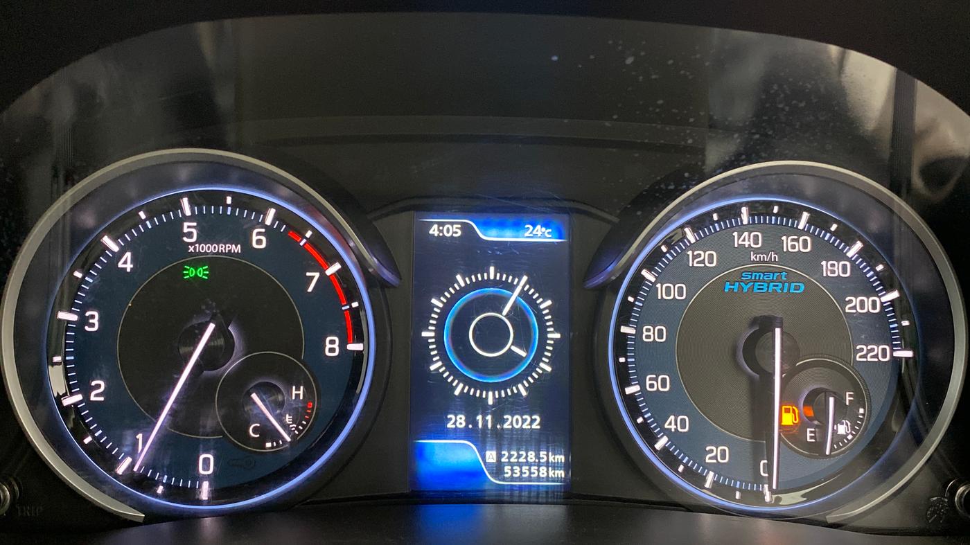 2020 Maruti Ertiga ZXI Plus SHVS, Petrol, Manual, 53,558 km, Odometer Image