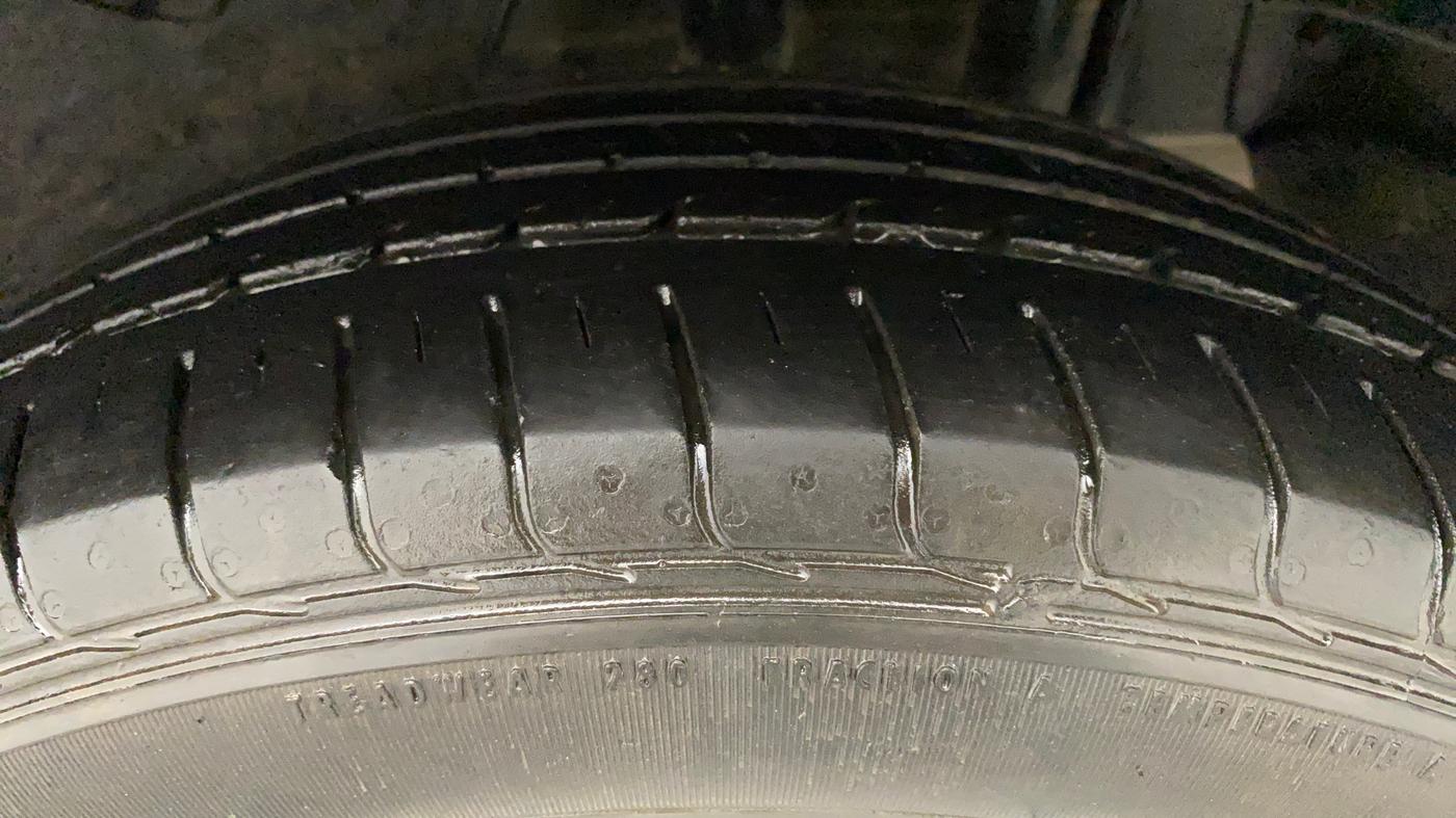 2022 Tata NEXON XM PETROL, Petrol, Manual, 31,286 km, Left Rear Tyre Tread