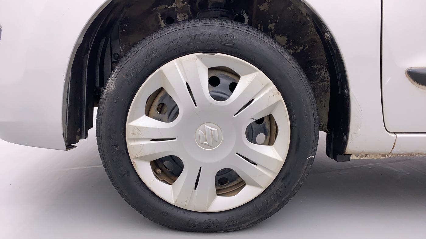 2014 Maruti Wagon R 1.0 VXI, Petrol, Manual, 20,306 km, Left Front Wheel