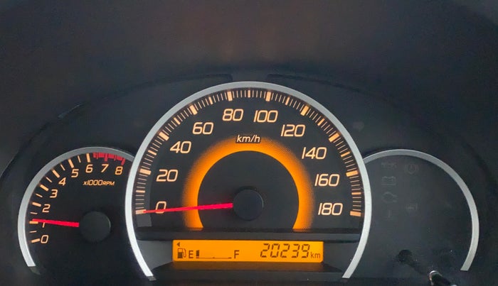 2014 Maruti Wagon R 1.0 VXI, Petrol, Manual, 20,306 km, Odometer Image