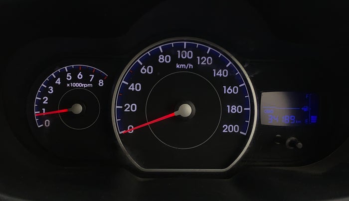 2013 Hyundai i10 ERA 1.1, Petrol, Manual, 34,186 km, Odometer Image